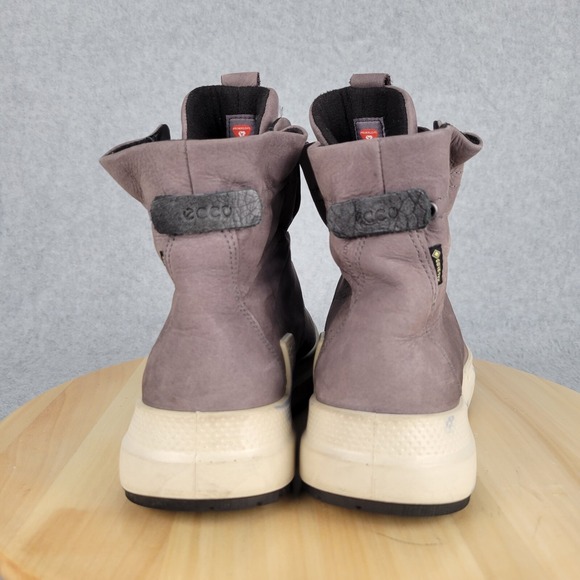 Ecco Solice Yak Leather‎ Goretex Boots Gravity Nubuck Women's 7-7.5 - Picture 5 of 11